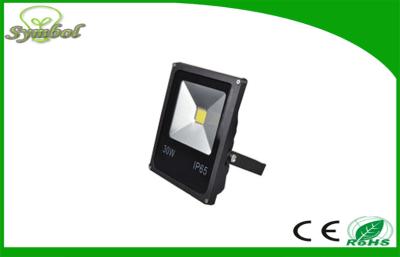 China 2700k - 3200k IP65 30W Warm White Led Flood Lights 3000 LM of Bridgelux 45mil COB for sale