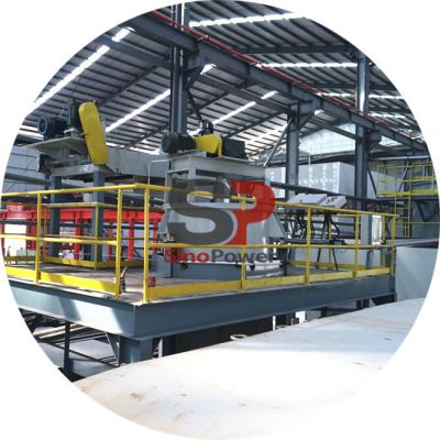 China automatic calcium silicate board machine / siding board plant cement board machine / fiber reinforced cement for sale