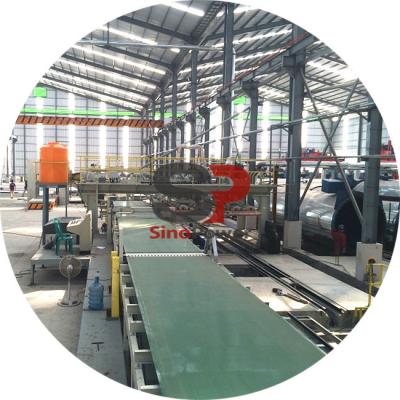 China Automatic Calcium Silicate Board Machine Supplier / Fiber Reinforced Concrete Board Making Machine Fiber Cement Board Machine for sale