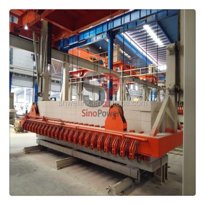 China Building Material Shops Full Automatic Autoclaved Aerated Concrete Aac Block Production Line From China for sale