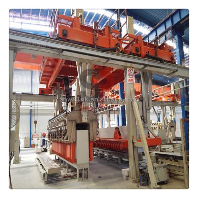 China Construction worksÂ   2021 Full Automatic Autoclaved Aerated Concrete Blocks Making Machine /AAC Block Machine/AAC Brick Production Line for sale