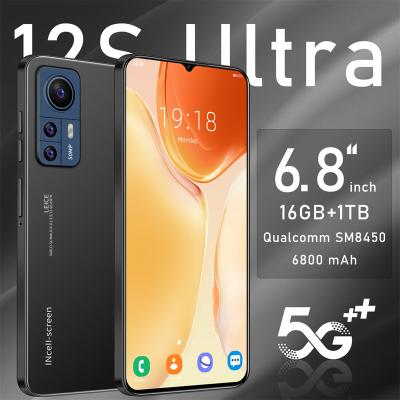 China Fast Mobile Phone 12S Mobile Phone 12s Ultra 5g Smart Mass Memory Charging Hd Camera Cheap Factory Wholesale Game Prices Opened for sale