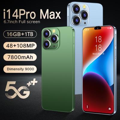 China Wholesale Waterproof Factory Smartphone For I14 Pro 1tb Max Global Version Dual Sim Original Unlocked Cellphone 6.7 Inch Smart Phones 5g for sale