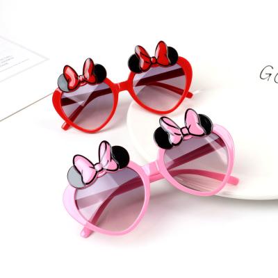 China UV400 GWTNN OEM Lentes De Sol Nino 2023 Fashion Summer Cartoon Cute Heart Bow Cat Sunglasses for sale