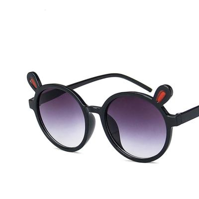 China UV400 GWTNN OEM Lentes De Sol Nino Cute Cartoon Bunny Ears Frame Children Round Sun Glasses for sale