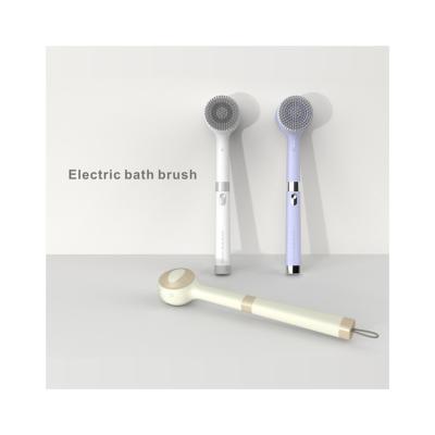 China Long Handle China Manufacturer Abs Plastic Bath Brush Long Handle Body Massage Bubble Bath Brush for sale