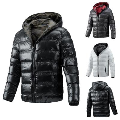 China Winter Wear Breathable Double-Sided Coat For Men's Buck Butte Insulated Hooded Jacket Men's Warm Winter Jacket Coat Casual for sale