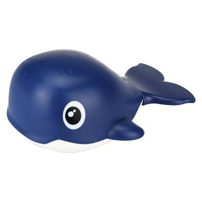 China Bath Toy Clockwork Swimming Whale Wind-up Toy Toddlers Bath Toy Kids Bathtub Bath Toy for sale