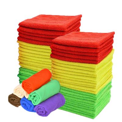 China Viable Wholesale Cleaning Cloth Polishing Microfiber Cloth Towels Microfiber Towel For Car Kitchen for sale