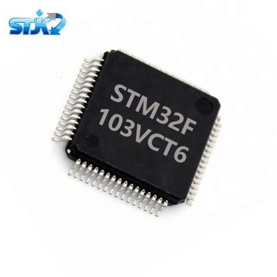 China IC standard microcontroller electronic components chip STM32F103 chips for sale