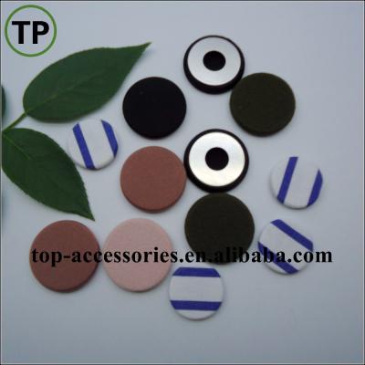 China Dry Cleaning Manufacturer Combined Round Flatback Fabric Covered Button For Clothes for sale