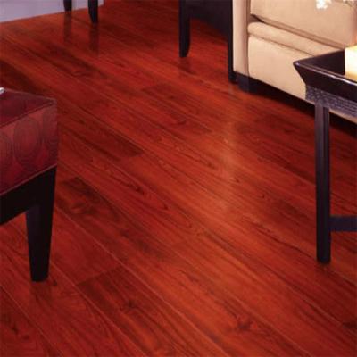 China Austria laminate floors juchi click cherry red easy installment red wood flooring 14mm laminate flooring contemporary / high gloss. for sale