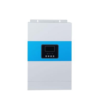 China New Design 3.5KW 5.5KW 24V 48V Battery 230V 50Hz 60Hz Inverter Power Solar Inverter for Home LCD Pure Sine Wave MPPT 100 PV500V 300*110*462 for sale