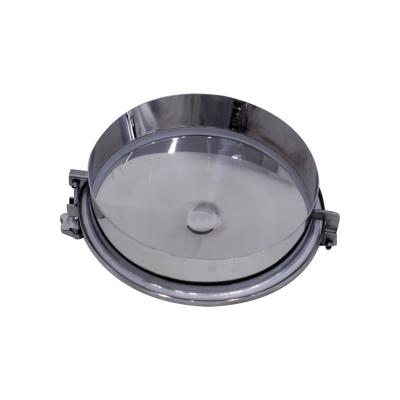 China Factory Direct SS316 Stainless Steel Food Grade Round Manhole Cover Corrosion Resistant for sale