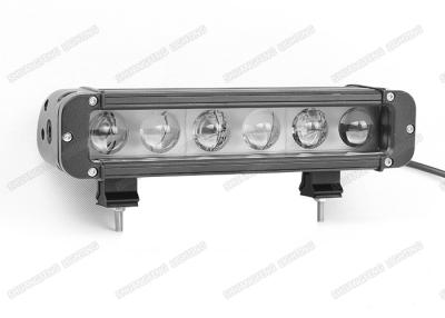 China SUV Boat CREE Single Row LED Light Bar 12V 24V With 4D Projector Lens for sale