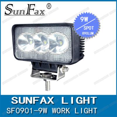 Chine Lumières 6000K d'entraînement d'IP68 9W LED Off Road noires/blanc 273 * 230 * 295mm à vendre