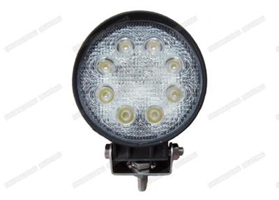 Cina luci fuori strada rotonde di 24W LED, 6000K luci di inondazione impermeabili del camion LED del IP 68 in vendita