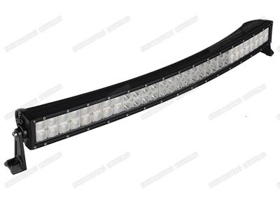 China Cambered Black / White LED Light Bar Bar Arch Bent With Alu Firm Bracket for sale