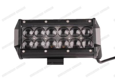 China 7.5inch Double LED Light Bar 36w 4x4 Spot / Flood / Combo Beam With 4D Lenses for sale