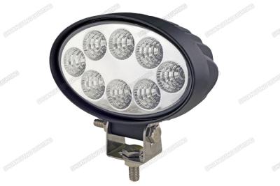 China 24w PMMA Len Off Road LED Lights , Oval LED Work Lights For Trucks / ATV for sale