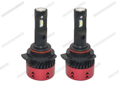 China Black 4800lm V6 LED Car Headlights , Easy Install 12v 35w LED Headlight Bulb for sale