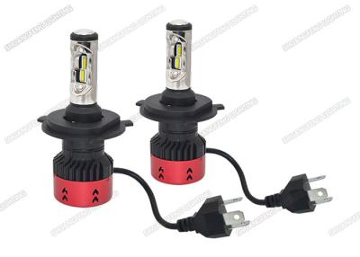 China Anti Glare 4800LM 6500K LED Headlight / H4 LED Headlight Bulb For Automotive for sale