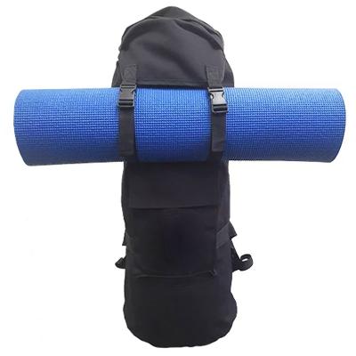 China Fits most yoga mats & Custom Pilates Mat Gym Pilates Mat Backpack Yoga Mat Travel Bag Logo Sports Yoga Backpack for sale