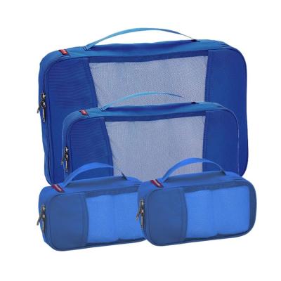 China Waterproof Packing Cubes Luggage Organizer Bag Customized Waterproof Packing Cube Packing Cubes 4pcs Travel Set for sale