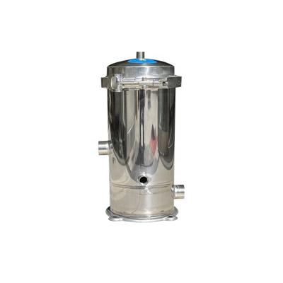 China Water Purify Professional Precision Filter Stainless Steel Filter Production Water Filter Ss304 Industry Stainless Steel Flange Type Housing for sale