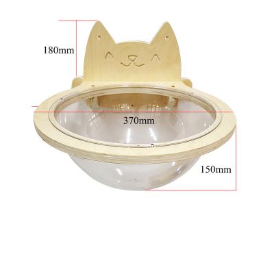 China Cat House Set Cat Space Viable Capsule Cats Wall Mounted Shelf Premium Large Kitty Furniture For Sleeping for sale