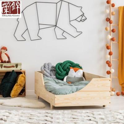 China Pine Wood Bedroom Furniture Children Kids Houses Wooden Sleeping Beds for sale