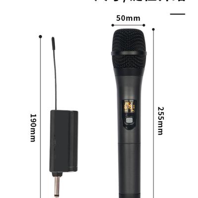 China Karaoke/KTV Top Selling in Ablibaba Professional Wireless Microphone Ablibaba Microphone UHF Diversity True Wireless Microphone for sale