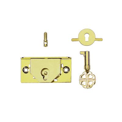 China Custom Brass Fasion Carbon Steel Mini Luxury Leather Jewelery Box Lock Accessories for sale