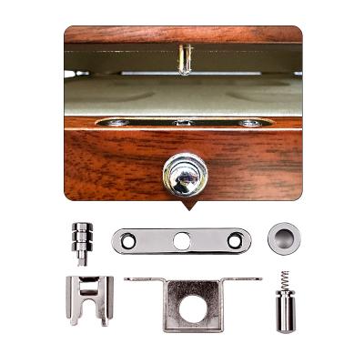 China Fasion Specialized Wholesale Polish Stainless Steel Small Case Accessories Lock For Wooden Cigar Box for sale