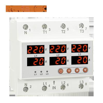 China RELETEK Sealed Voltage Protection Device Protector Relay With Over Current Protection for sale