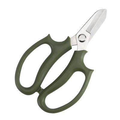 China Professional High Quality Soft Edge Handle Garden Tools Plastic Scissors Flower Scissors Easy Use Garden Shears for sale