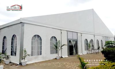 China 30x45m Church Tent For 1000-1500 People With White Linning And Clear Windows for sale