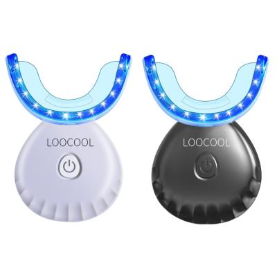 China Cold Light Whitening Newest Rechargeable Teeth Whitening Kits Private Mobile Phone Logo 16 Led Light Teeth Whitening Kit For Home Use for sale