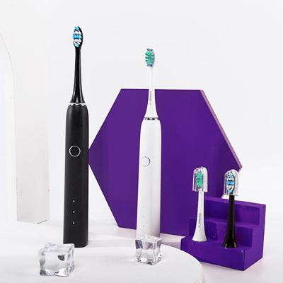 China Food Grade Waterproof Adult Home Oral Hygiene Sonic Electric Toothbrush Customized APET ABS+PP IPX7 Intelligent Automatic Whitening Rechargeable for sale