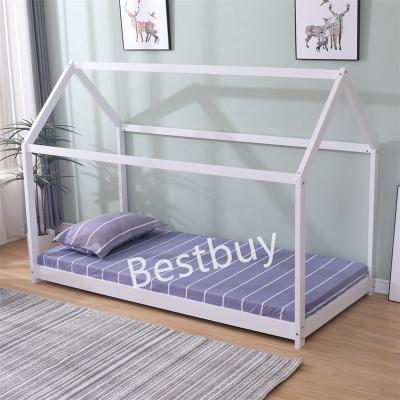 China Single Bed Furniture Modern Wood Beds, White Wood Bed, Bed View Kids Bedroom Solid Wood Furniture for sale