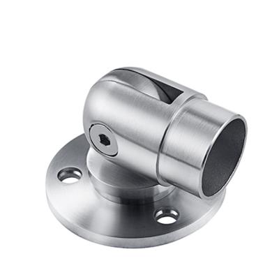 China VINMAY Spherality 304 Stainless Steel 316 Modern Adjustable Balustrade Connector For Round Pipe for sale