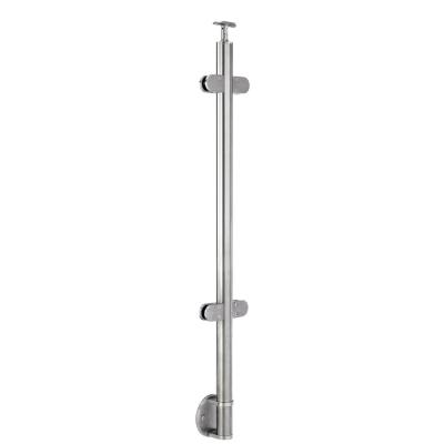 China Modern Popular Stainless Steel 304 316 Casting Handrail Side Railing For Mall for sale