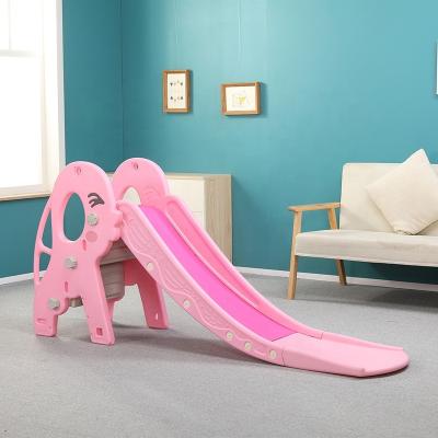 China Hot Selling PE Baby Kids Toys Home Use Small Plastic Kids Play Slide For Indoor Use for sale