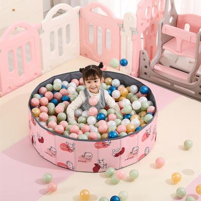 China pp & Foldable Oxford Cloth Play Center Gently Use Baby Infant Indoor Kindergarten Portable Play Ball Pool With Balls for sale