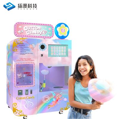 China New 2022 Commercial Sourcing Fancy Robotic Equipment Vending Machinecotton Candy Machine For Sale for sale