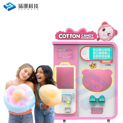 China Factory Automatic Cotton Fancy Candy Machine Commercial Sourcing Professional Cotton Candy Floss Making Maker For Sale for sale