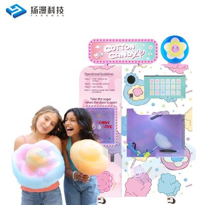 China Commercial sourcing custom vending automatic cotton candy vending machine automatic robot candy making vending machine for sale