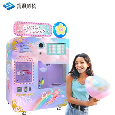 China Commercial Supplying Indoor Cotton Candy Machine Sugar For European Round Cotton Candy Machine In Park Or Amusement for sale