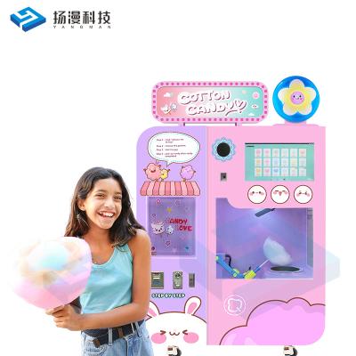 China Commercial Supplying Japan Candy Vending Machine Semi-automatic Magic Japanese Cotton Candy Machine In Park Or Amusement for sale