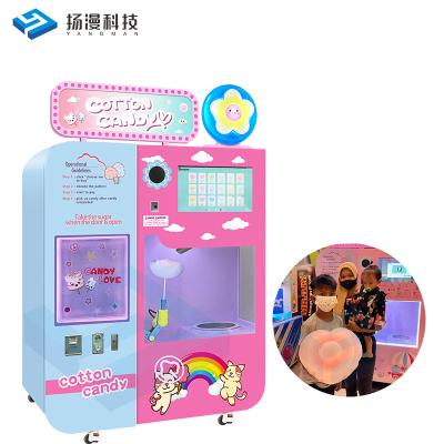 China Commercial Silk Flower Vending Machine Cotton Candy Machine Fully Automatic Sourcing Factory Direct for sale